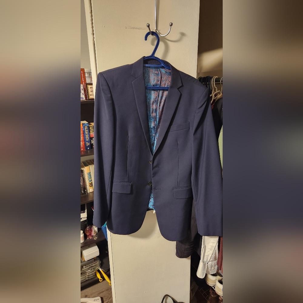 Suit Jacket Blue 36R - Picture 1 of 3